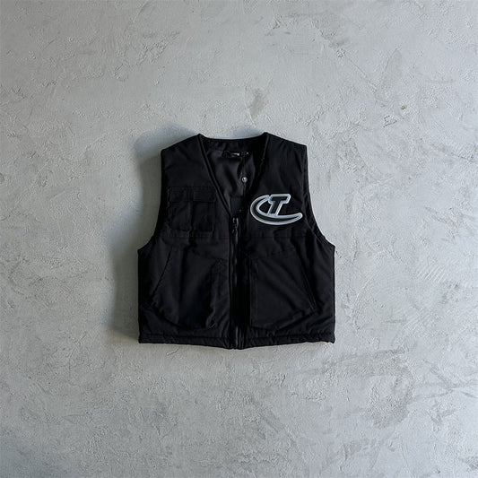 Trapstar Hyperdrive Pocket Vest-black