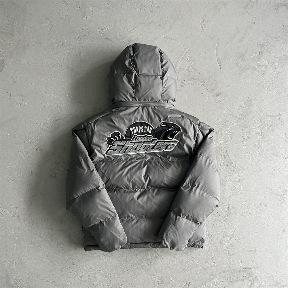 Trapstar Shooter Grey-Grey Jacket