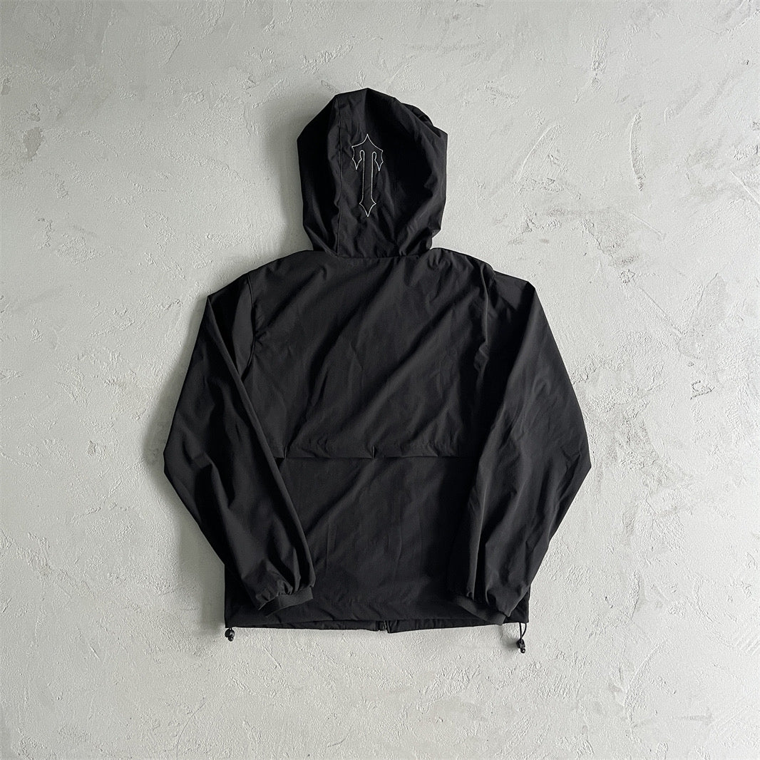 Trapstar Black Windbreaker