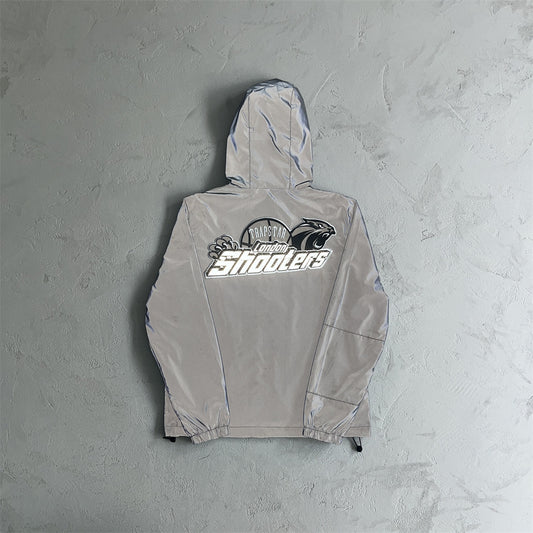 Trapstar Grey Shooter Windbreaker