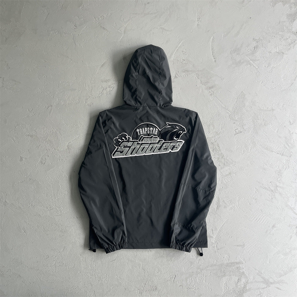Trapstar Black Shooter Windbreaker