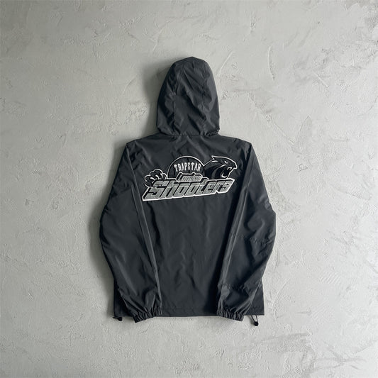 Trapstar Black Shooter Windbreaker