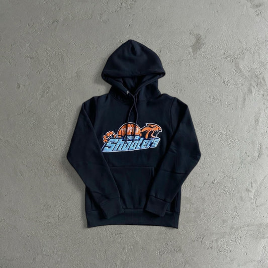 Trapstar Shooters Black/Orange Tracksuit