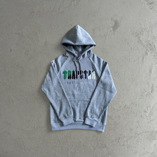 Trapstar Chenille Decoded Grey/Green-Tracksuit