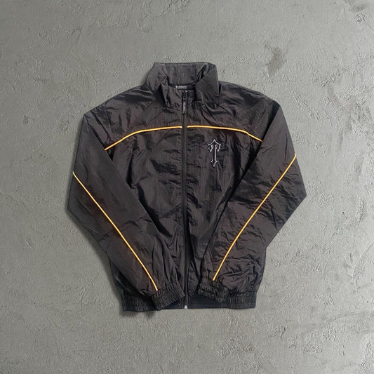 Trapstar Arch Panel Shellsuit Black/Yellow Tracksuit