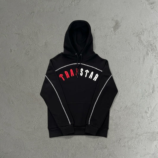 Trapstar Irongate Arch Chenille Red/Black-Tracksuit