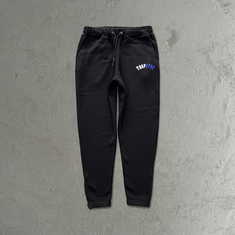 Trapstar Irongate Arch Chenille Black/Blue-Trapstar