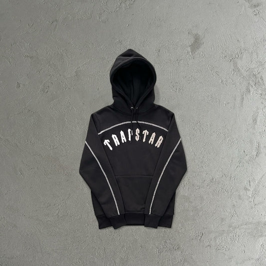 Trapstar Split Arch Black Tracksuit