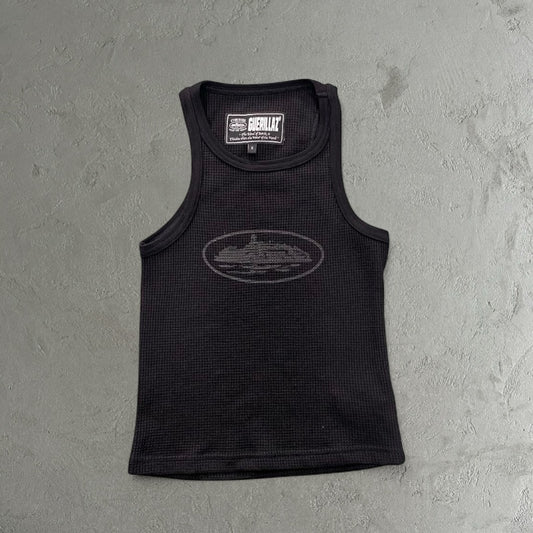 Corteiz Alcatraz Women's Tank Top Black/Black