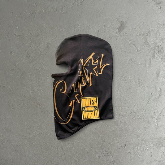 Corteiz Gold-Face Mask