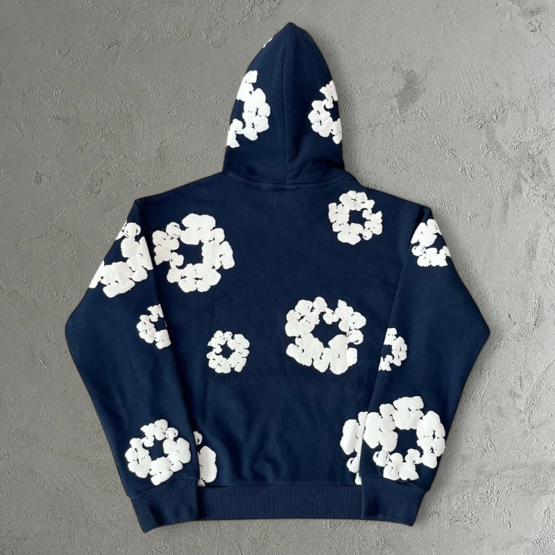 Denim Tears The Cotton Wreath Tracksuit Navy Blue