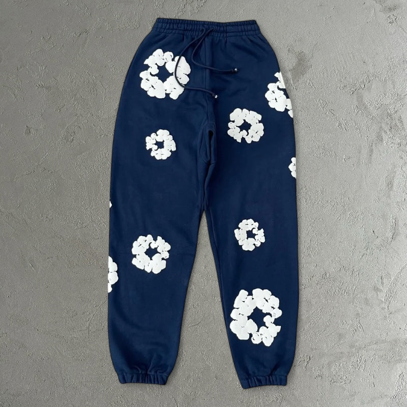 Denim Tears The Cotton Wreath Tracksuit Navy Blue