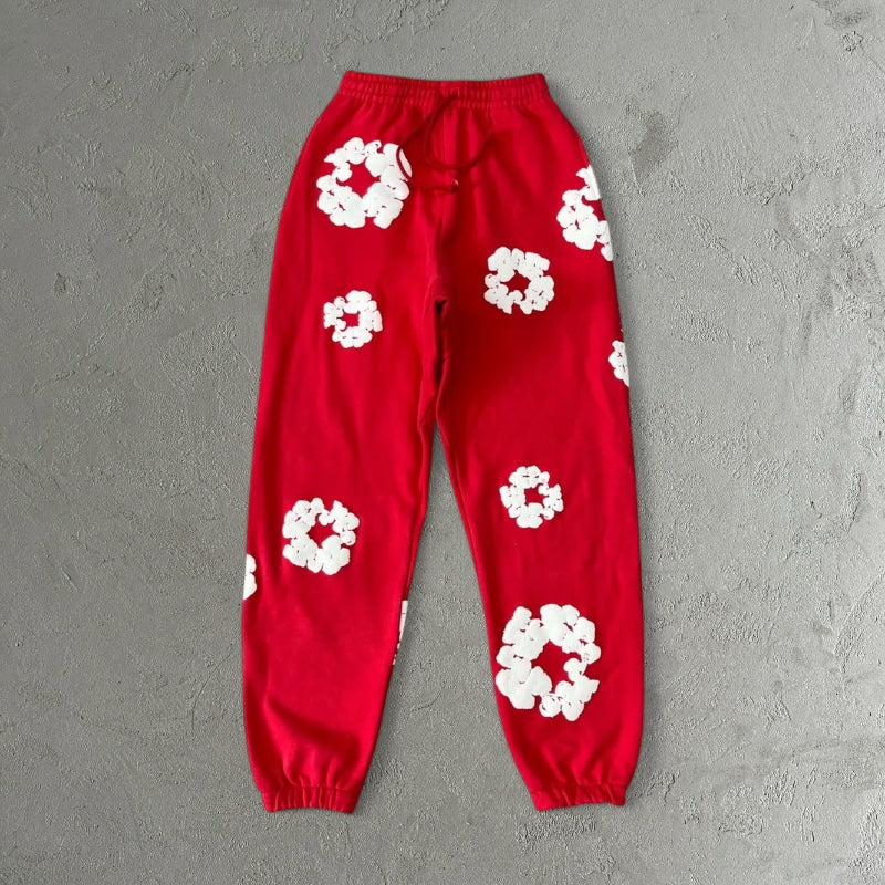 Denim Tears The Cotton Wreath Tracksuit Red