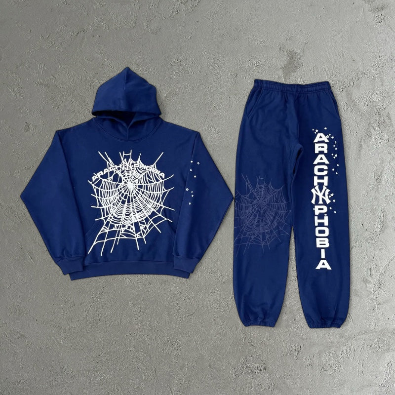Sp5der Web Candy Tracksuit Blue