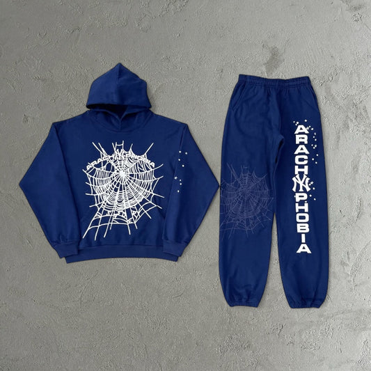 Sp5der Web Candy Tracksuit Blue