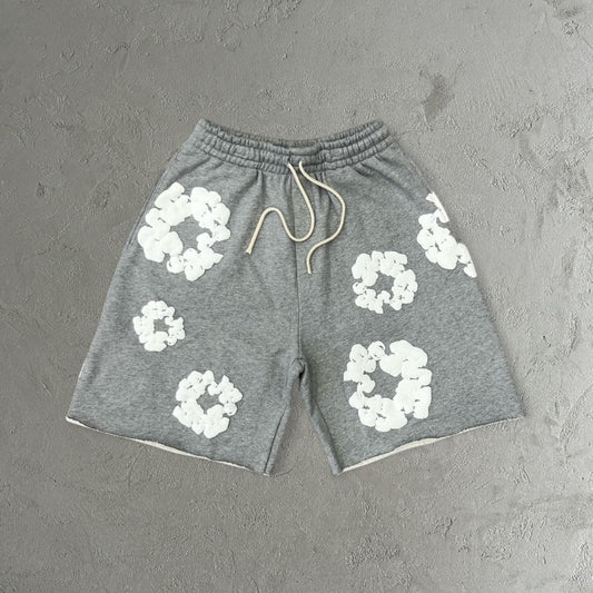 Denim Tears The Cotton Wreath Sweatshorts Grey
