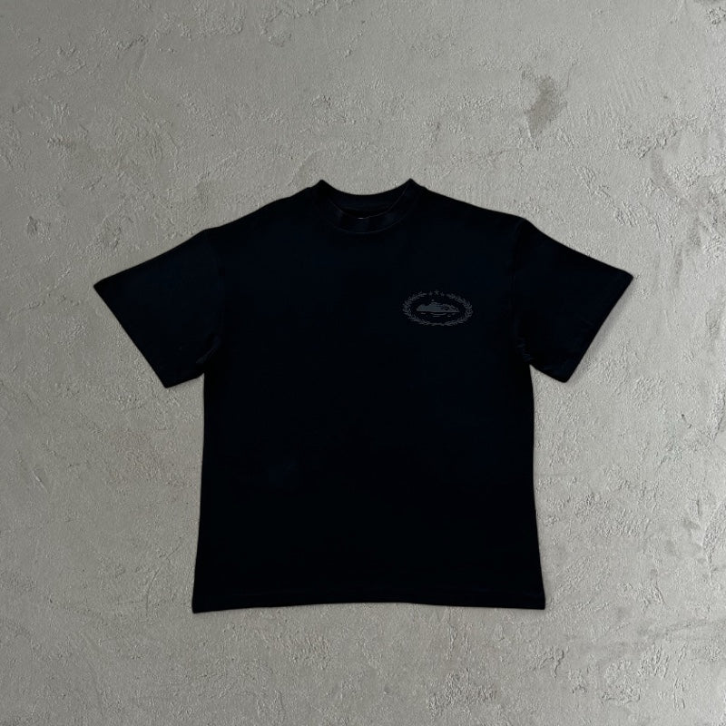 Corteiz Royale Heavyweight Black-Shirt