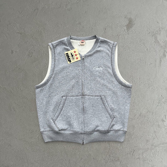 Corteiz HMP Thermal Vest Heather -Grey