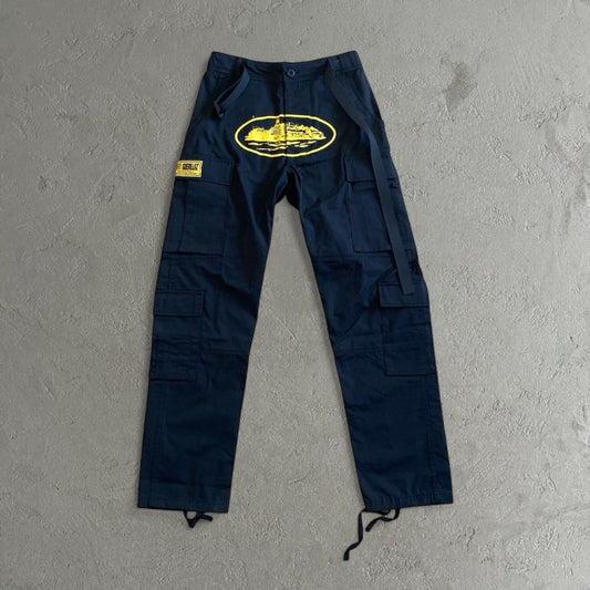 Corteiz Cargo Pants - Yellow