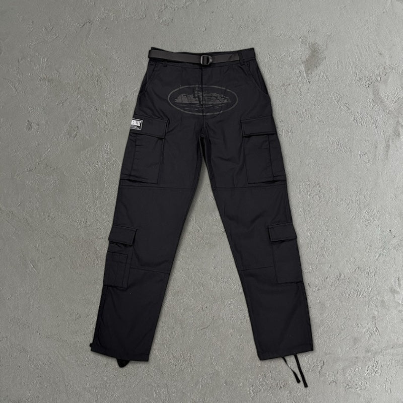 Corteiz Cargo Pants - Black