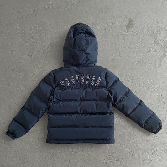 Trapstar Black Irongate Jacket Detachable Hood