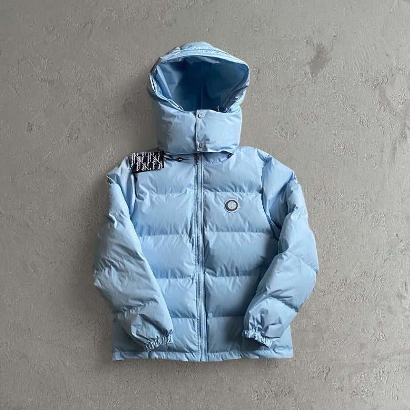 Trapstar Baby Blue Irongate Jacket Detachable Hood