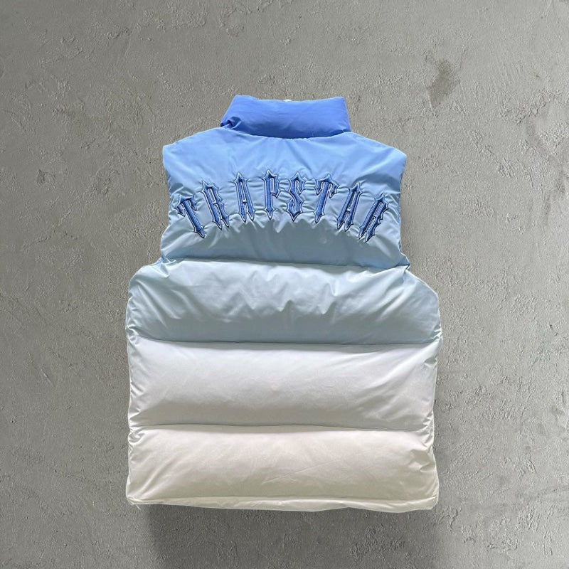 Trapsta Blue/White Vest