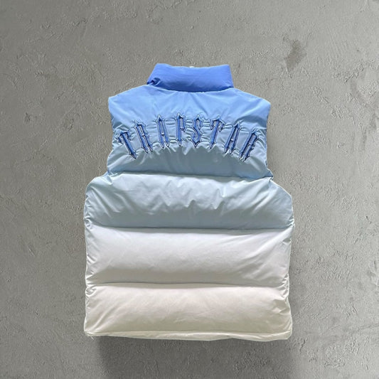 Trapsta Blue/White Vest