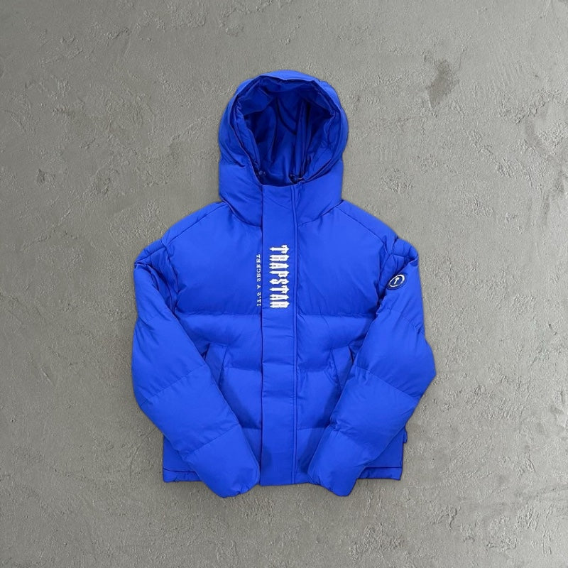 Trapstar Blue Puffer Jacket