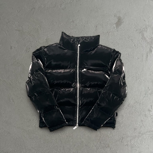 Trapstar Black Ts Glitter Puffer Jacket
