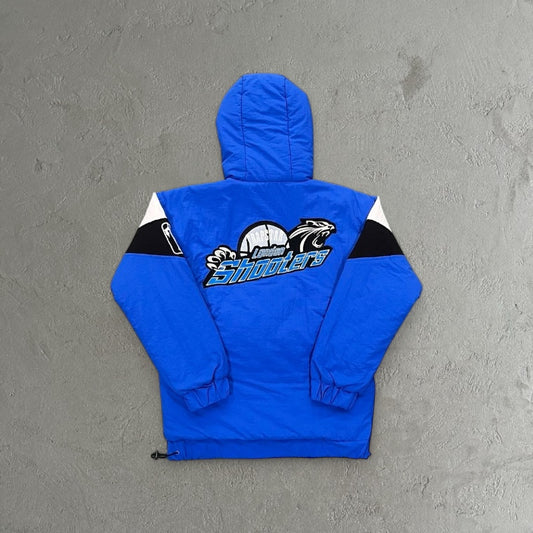 Trapstar 1/4 Zip Pullover Blue - Windbreaker Jacket