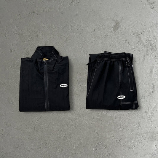 Corteiz Handball Black Tracksuit
