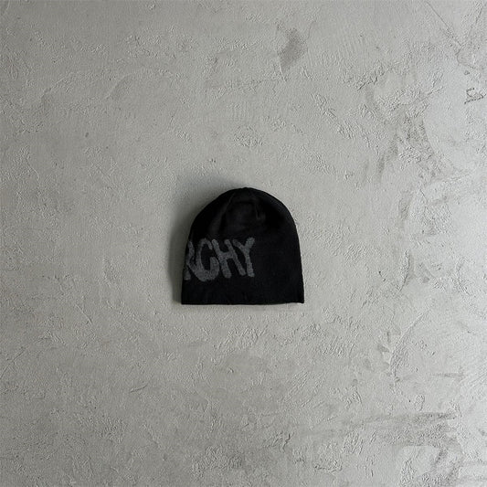 Syna Black/Green Beanie