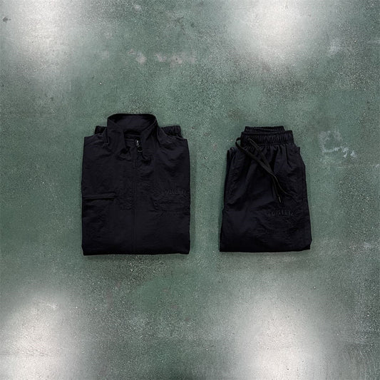 Cortiez Black Black Shukushuku Tracksuit