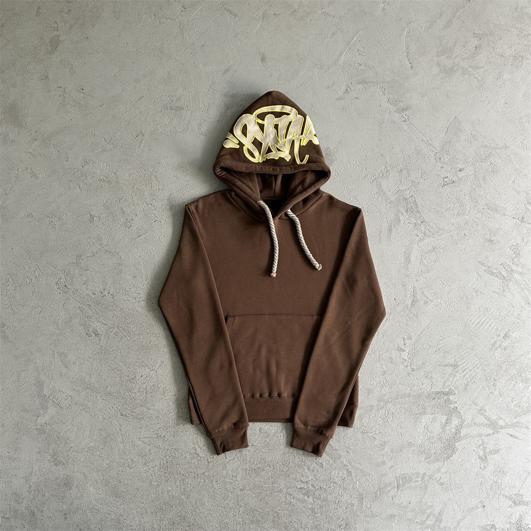 Syna Hoodie Brown-Tracksuit