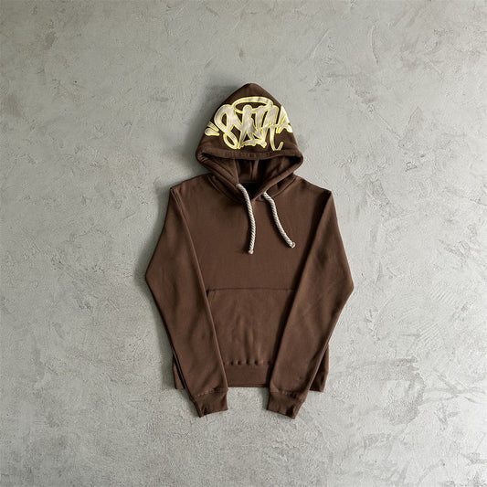 Syna Hoodie Brown-Tracksuit
