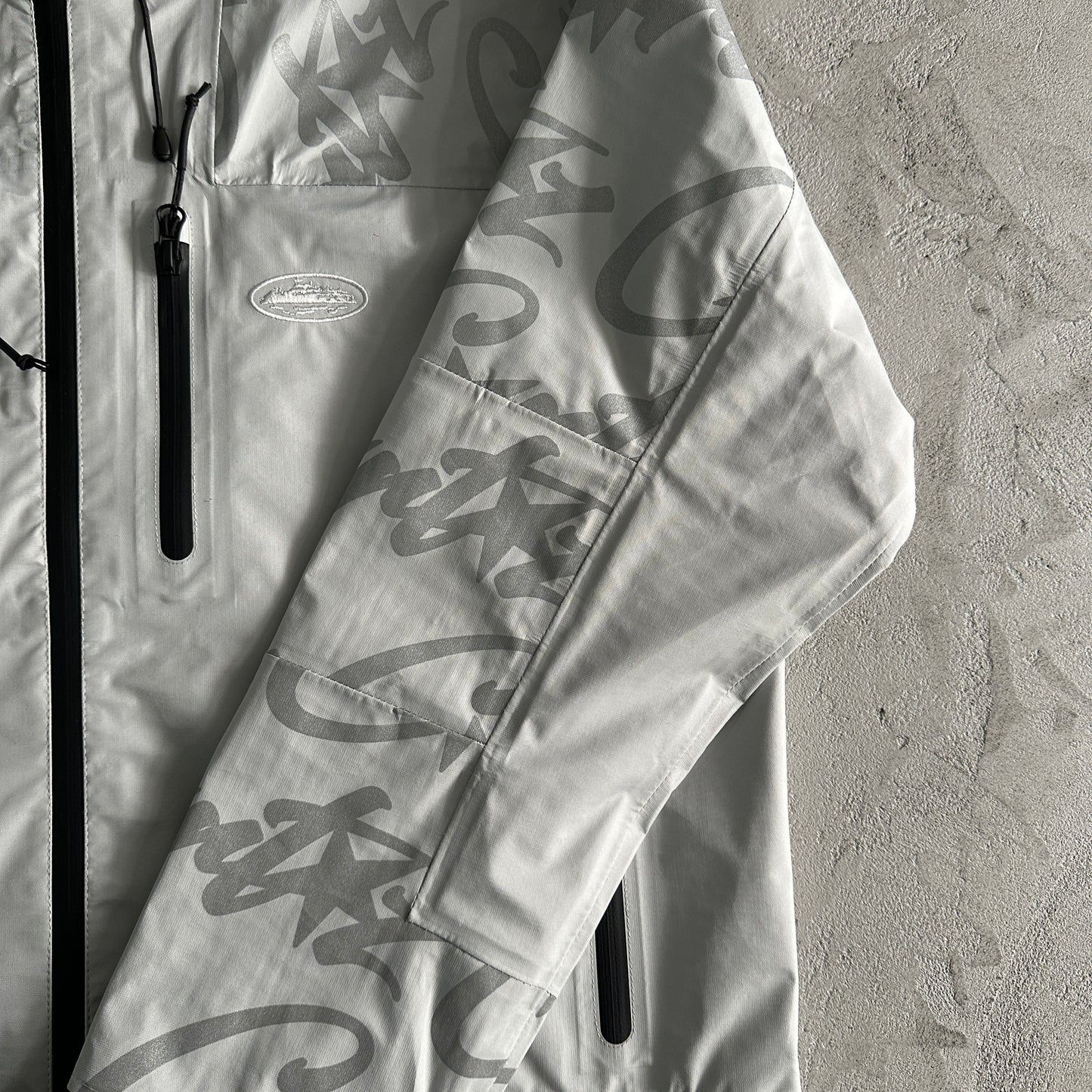 Corteiz White-Windbreaker