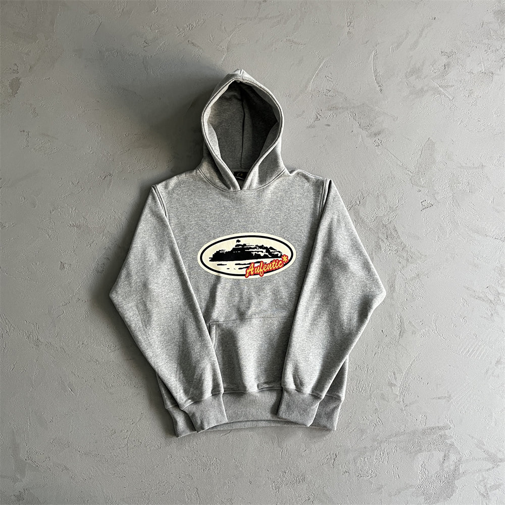 Corteiz Aufentic' Grey-Tracksuit