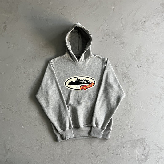 Corteiz Aufentic' Grey-Tracksuit