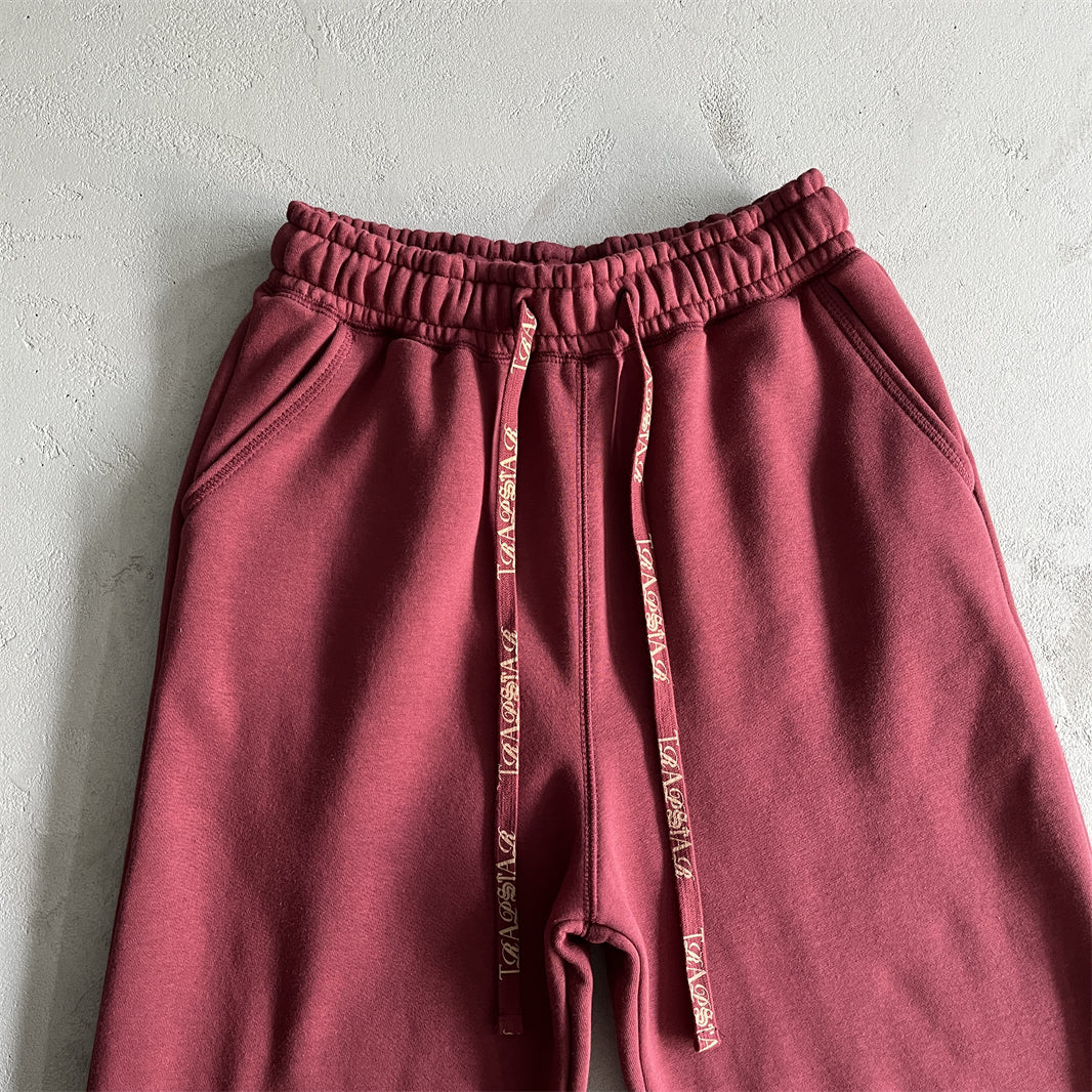 Trapstar Script Zip Through Hoodie Zinfandel-Tracksuit