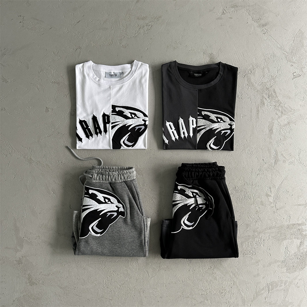 Trapstar Arch Shooters Black/White-Shors-Set