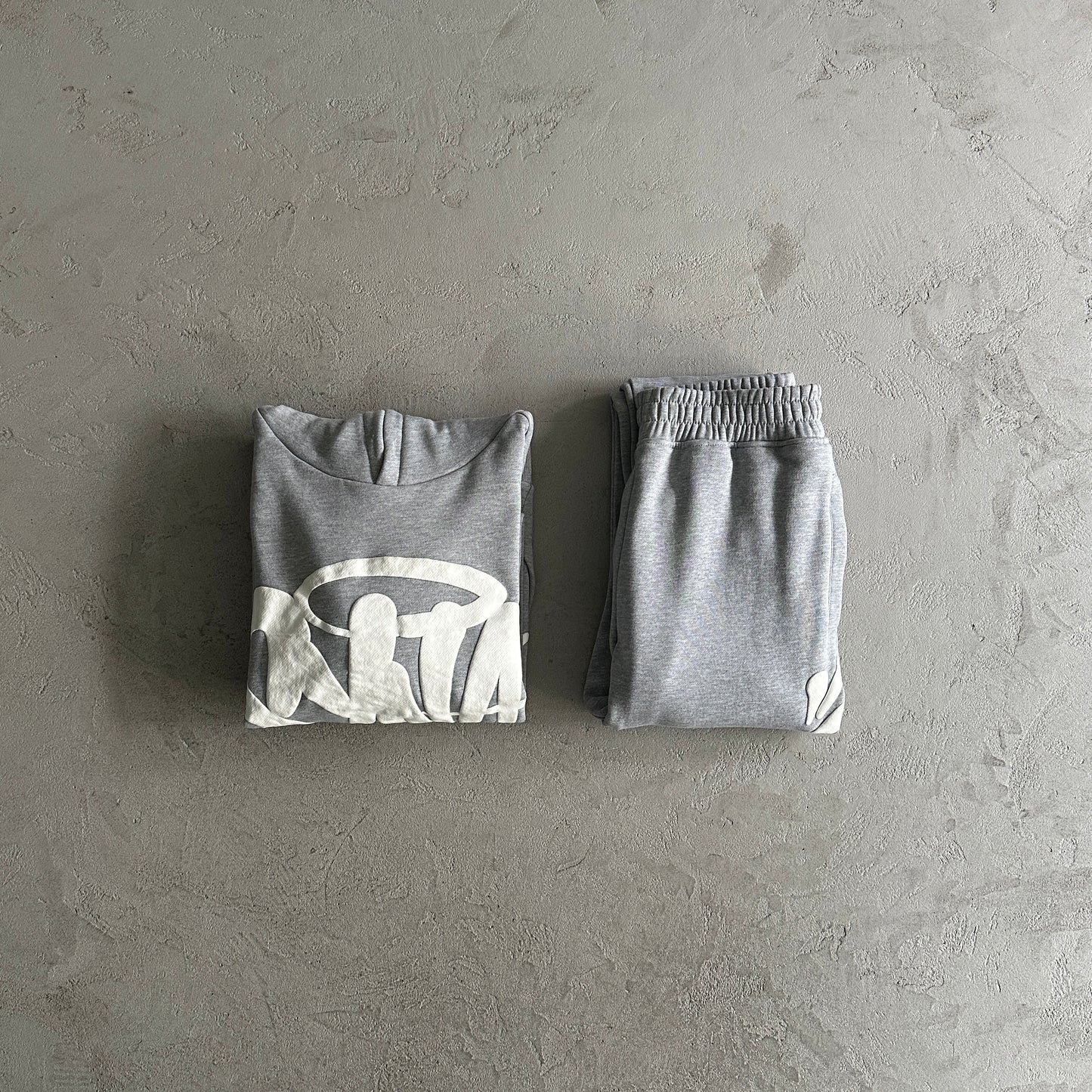 Syna White/Grey Tracksuit
