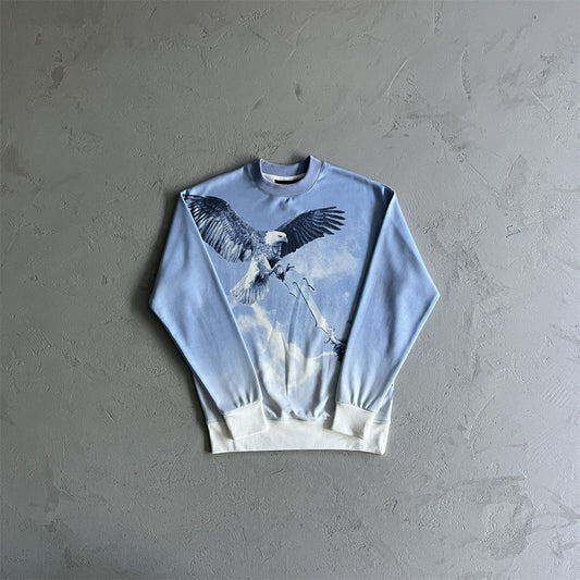 Trapstar Eagle Blue-Sweater