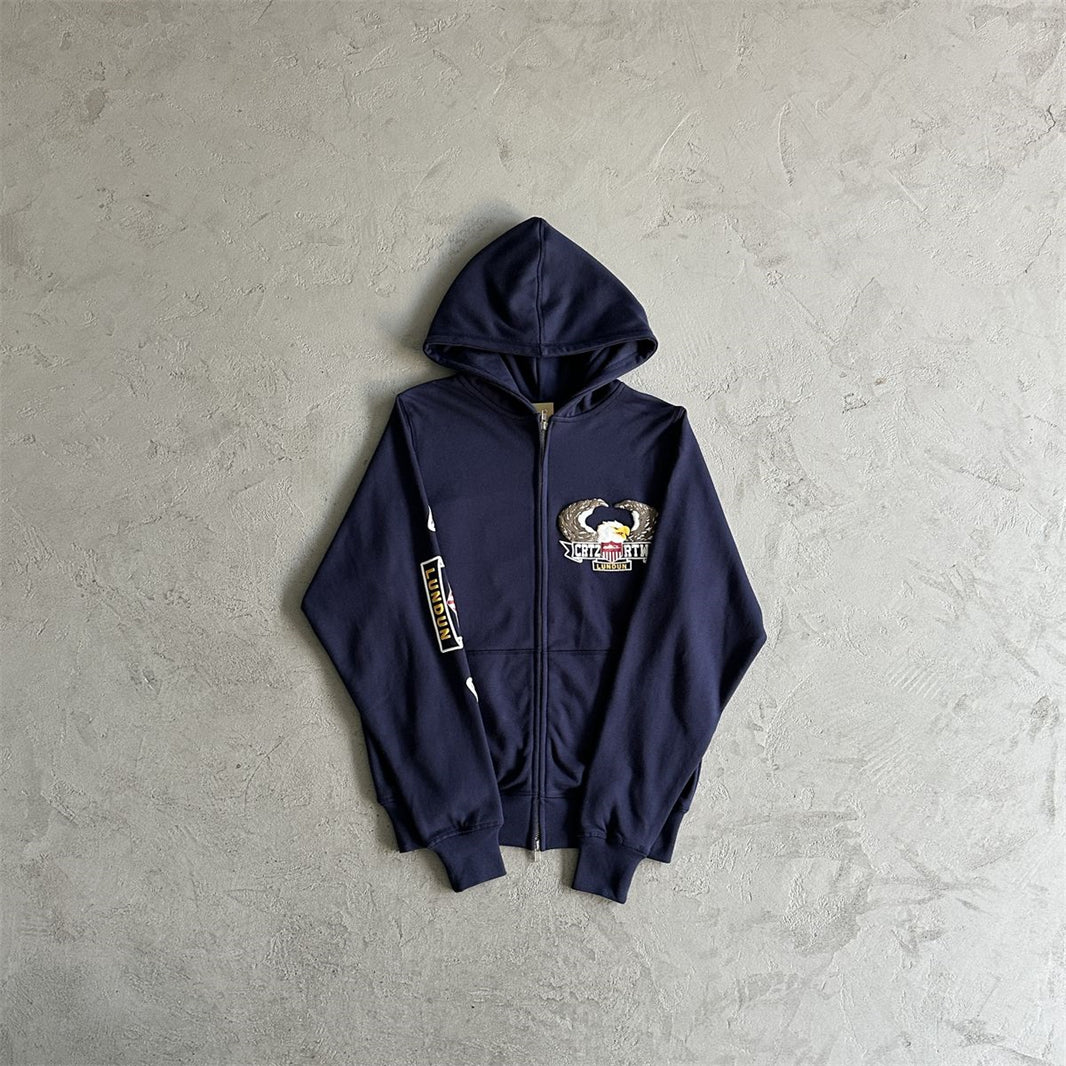 Cortiez Eagle Three-Dimensional Print Tracksuit