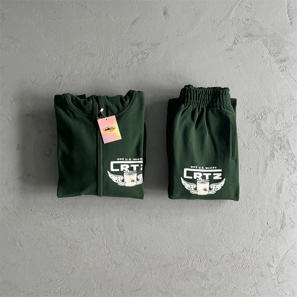 Corteiz Gasolina Green-Tracksuit