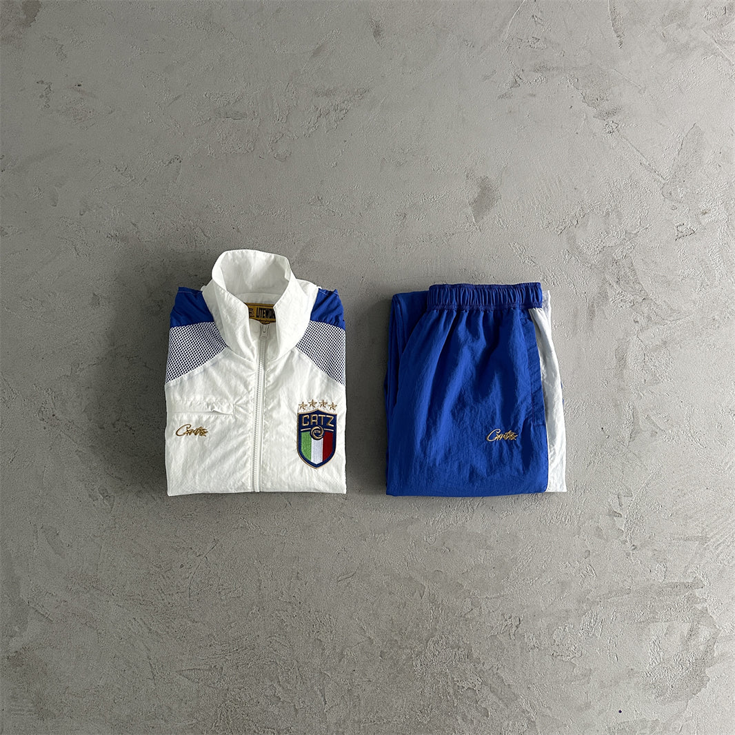 Corteiz Italia Shuku Blue/White-Tracksuit