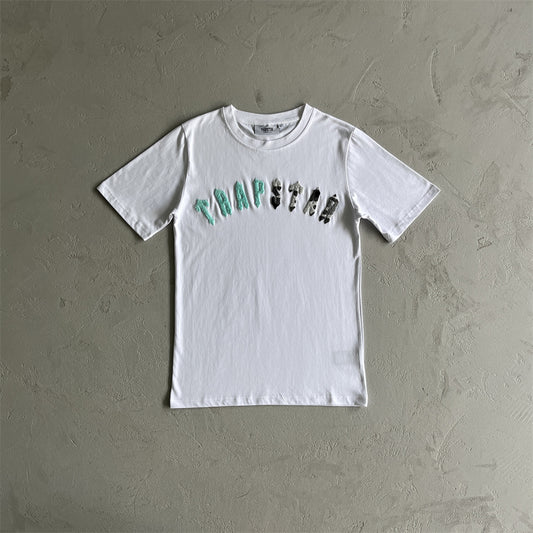 Trapstar Irongate Chenille Arch Grey/Sea Blue-Short Set