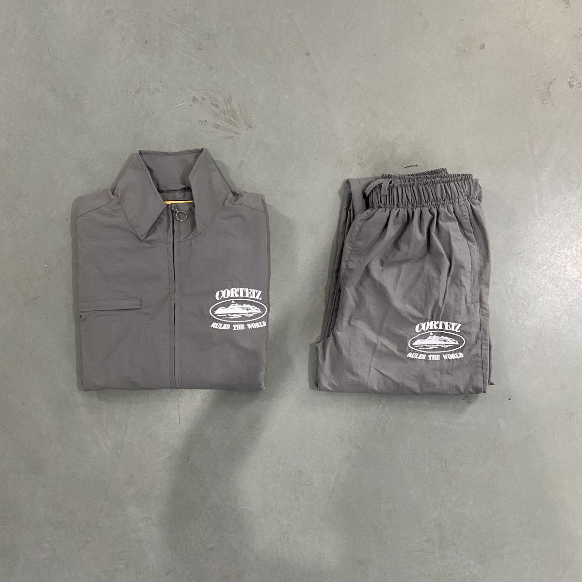 Cortiez Gray Shukushuku Tracksuit