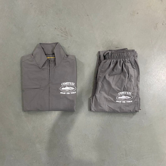 Cortiez Gray Shukushuku Tracksuit