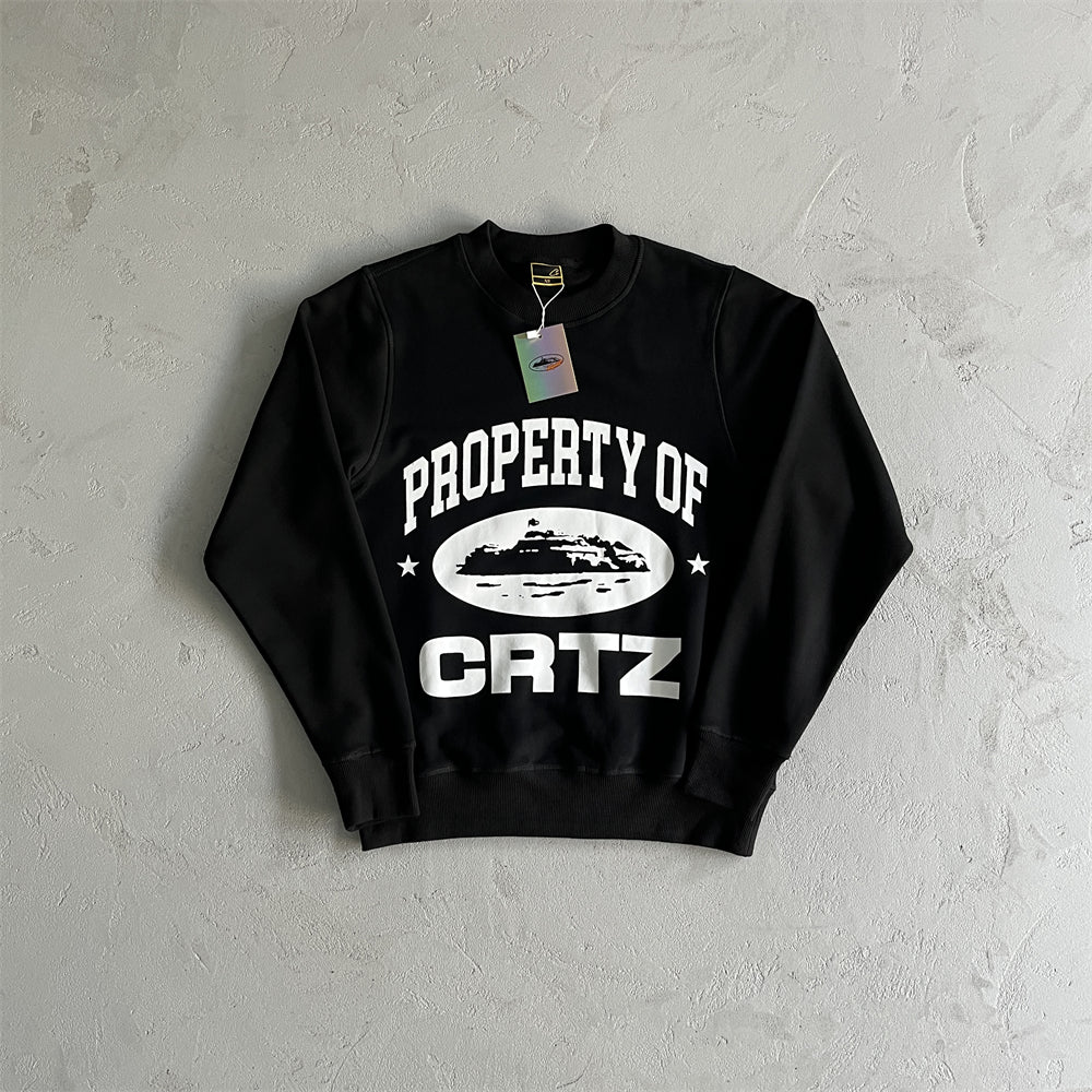 Corteiz Property Black & Baby Blue-Tracksuit